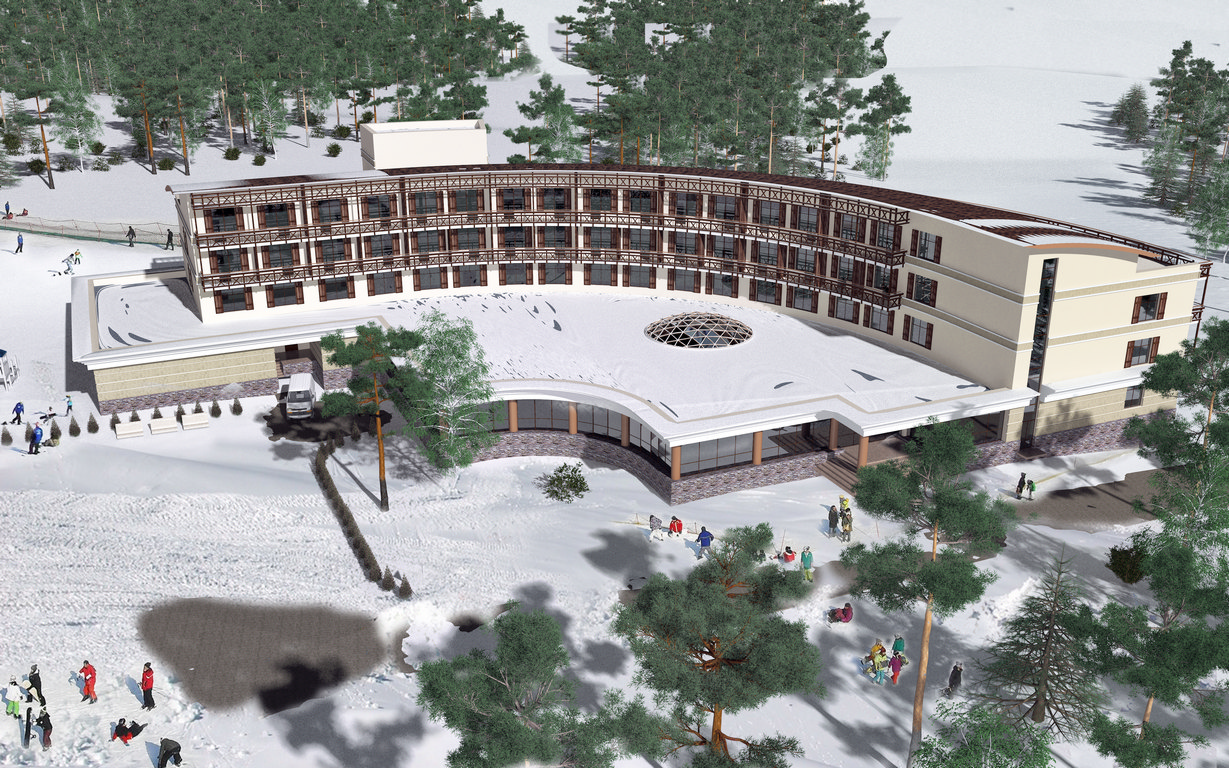 80-Room Hotel Situated in �Logoisk�, Ski Resort, Sport and Health Complex