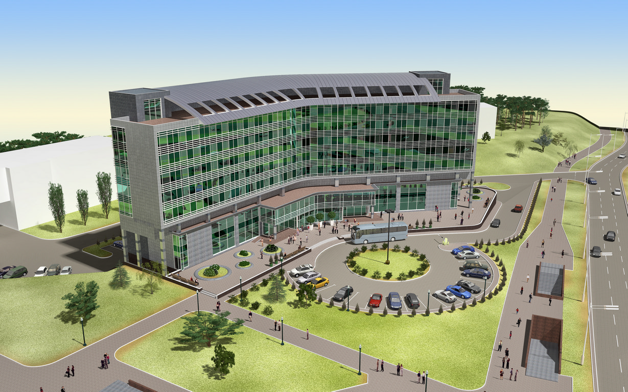 A 4-star Hotel Complex Situated in Quarter Between Streets Nyemiga-Kolektornaya-K.Tsetkin, Minsk