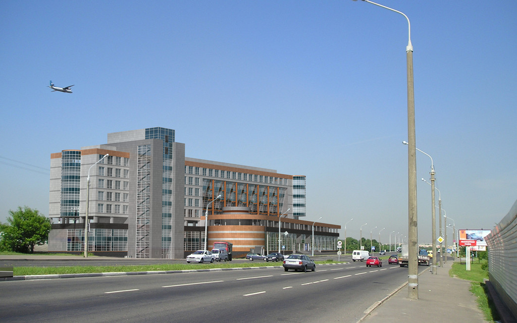 Exploitation-commercial complex in Puteyskaya Street, Minsk